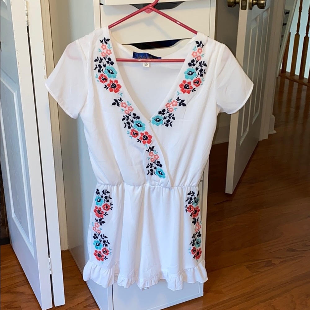 White romper